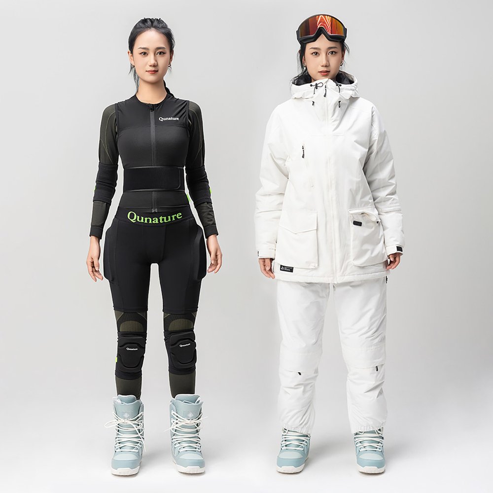 Qunature slidinėjimo klubų apsaugos Basic XL – juodos - Image 12