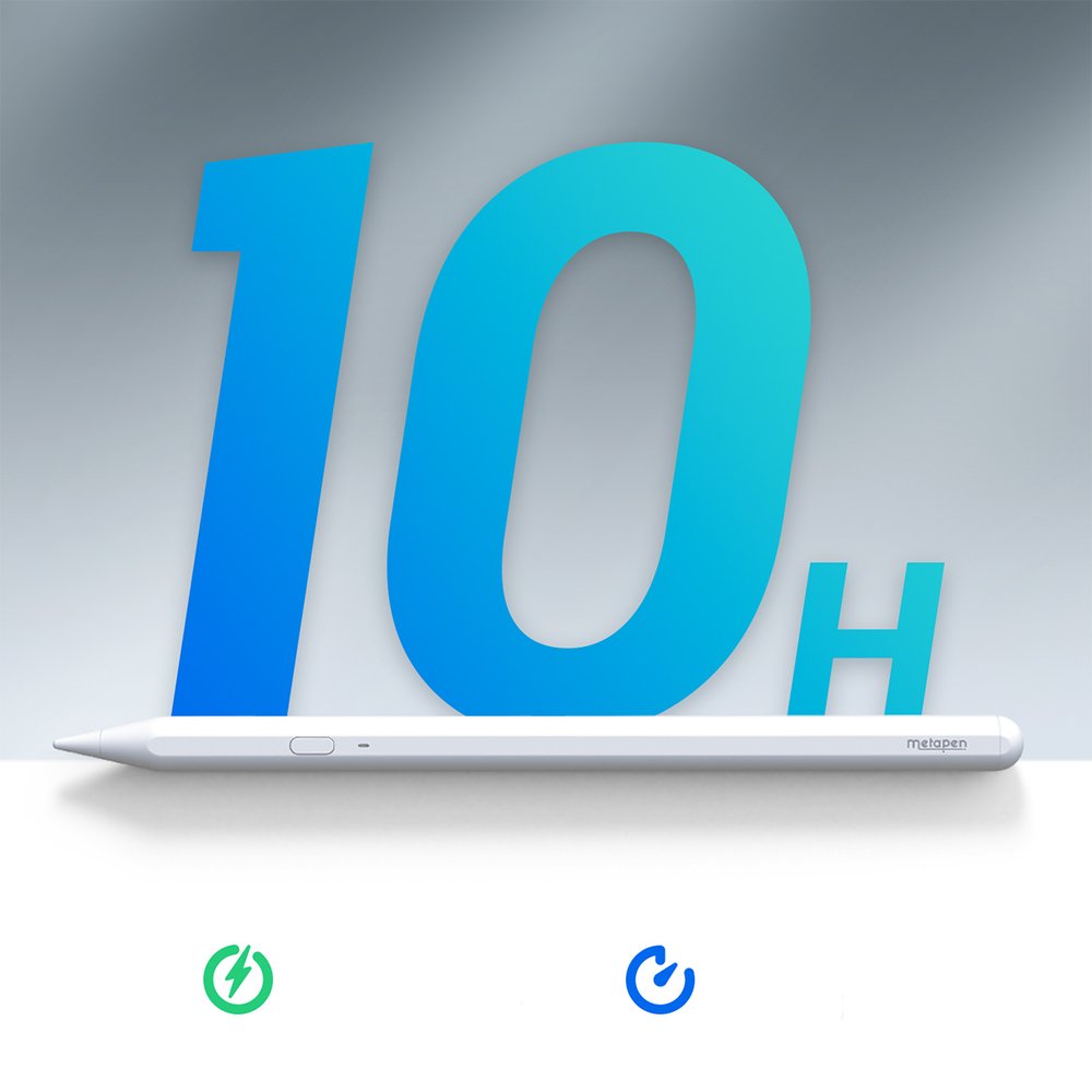 Metapen Pencil A11 rašiklis iPad – baltas - Image 4