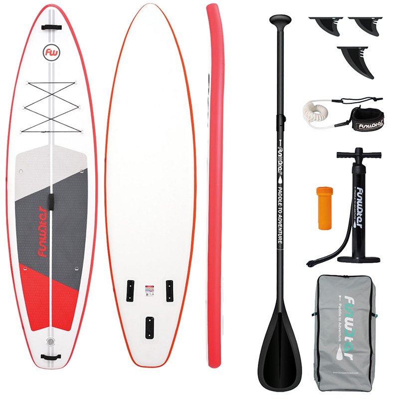 FunWater SUP paddleboard SUPFW69C (red-white)