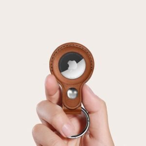 Tech-Protect NaturalFit dėklas Apple AirTag 1/2 – rudas