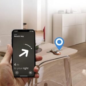 Tech-Protect NaturalFit dėklas Apple AirTag 1/2 – rudas