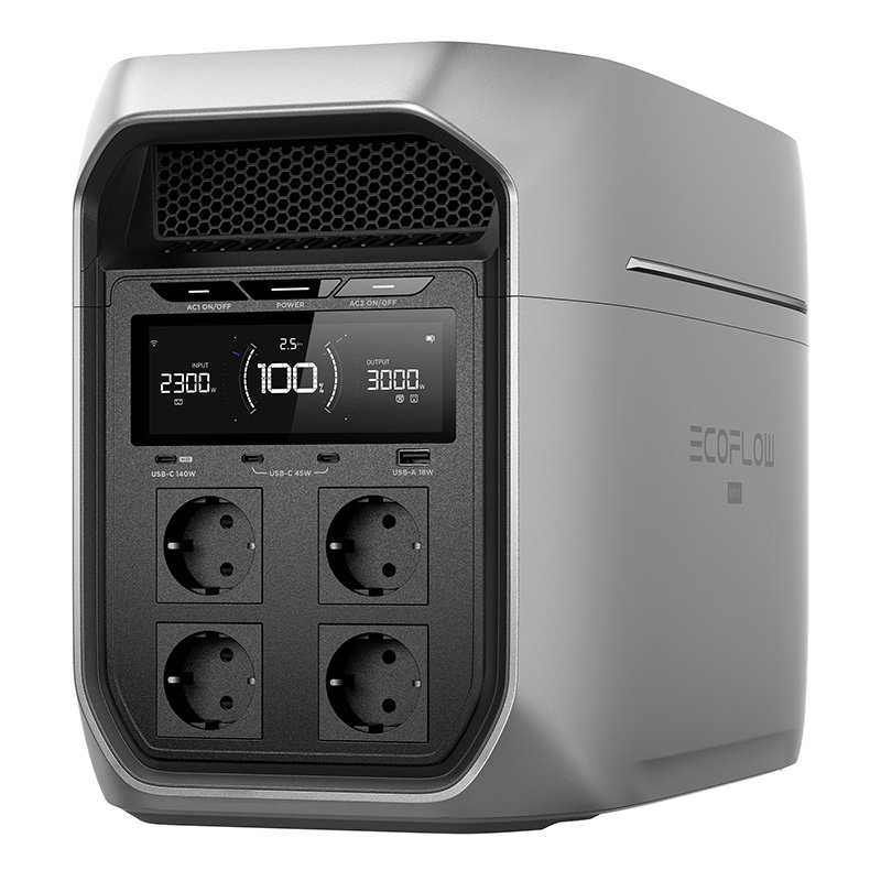 EcoFlow DELTA 3 Max Plus nešiojama elektros stotis - Image 2