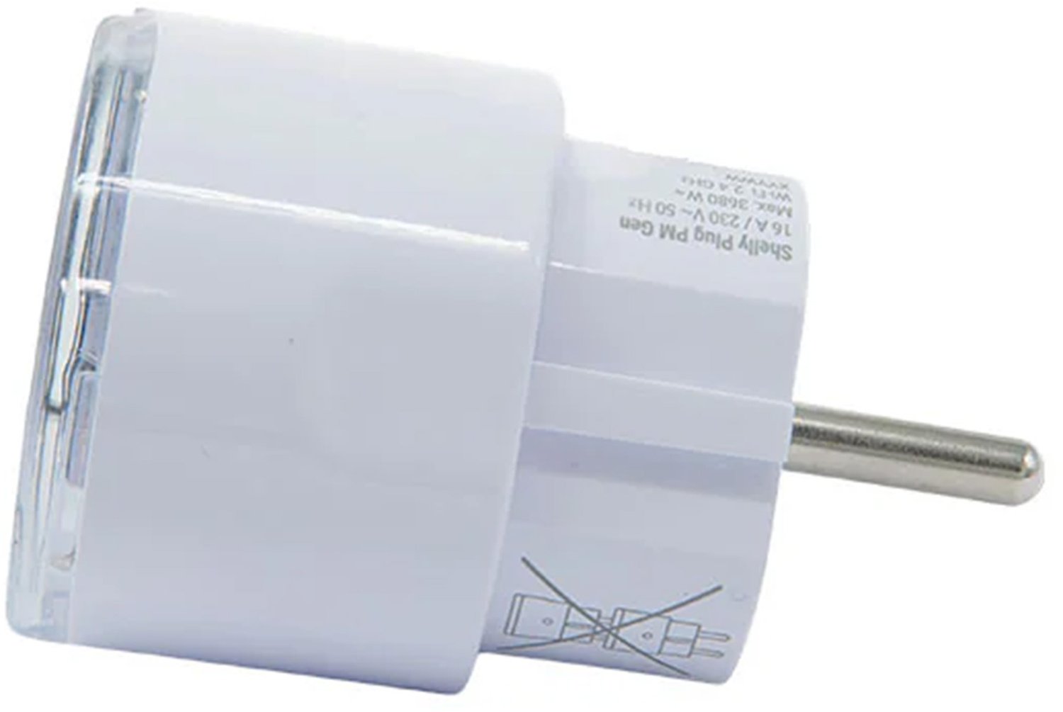 Shelly Plug PM Gen3 Matter 13 A išmanusis lizdas (baltas) - Image 3