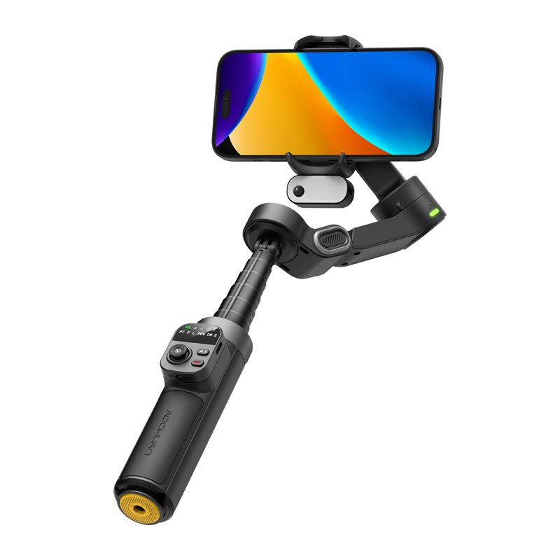 AOCHUAN X3 stabilizatorius su AI jutikliu – juodas - Image 2
