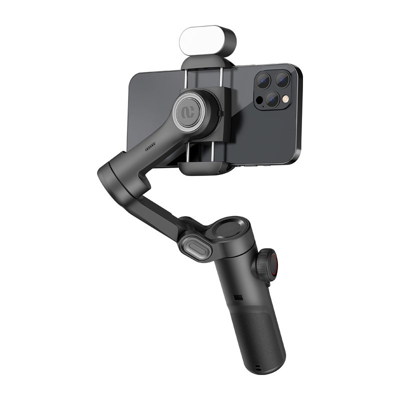 AOCHUAN XE stabilizatorius su RGB apšvietimu – juodas - Image 4