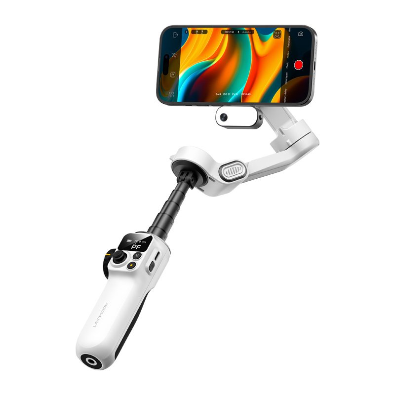 AOCHUAN P2 stabilizatorius su AI jutikliu – baltas - Image 2