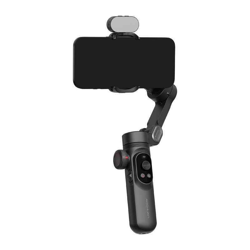 AOCHUAN X Pro stabilizatorius su RGB apšvietimu – juodas - Image 5