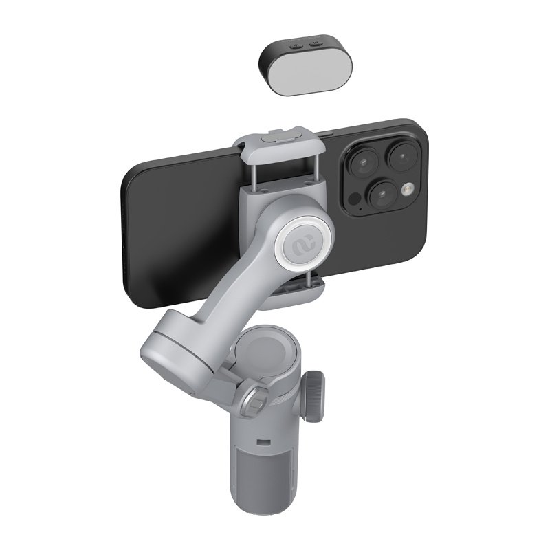 AOCHUAN X Pro stabilizatorius su RGB apšvietimu – pilkas - Image 5