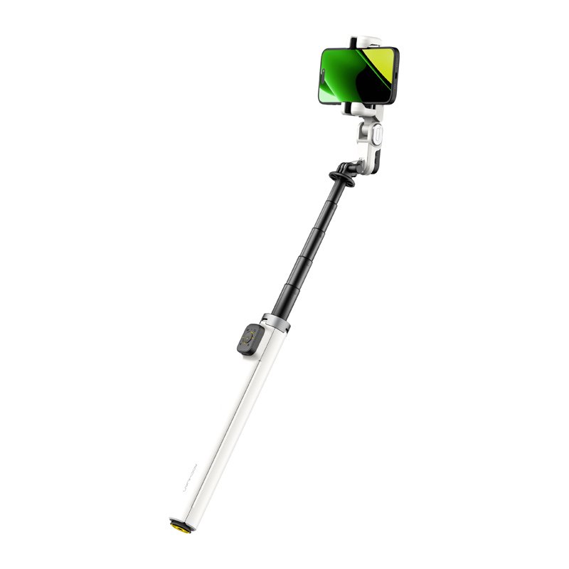 AOCHUAN M3 Pro stabilizatorius su RGB apšvietimu – baltas - Image 2