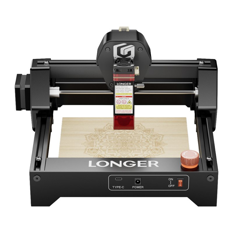 LONGER RAY5 mini 5.5W lazerinis graviruoklis - Image 3