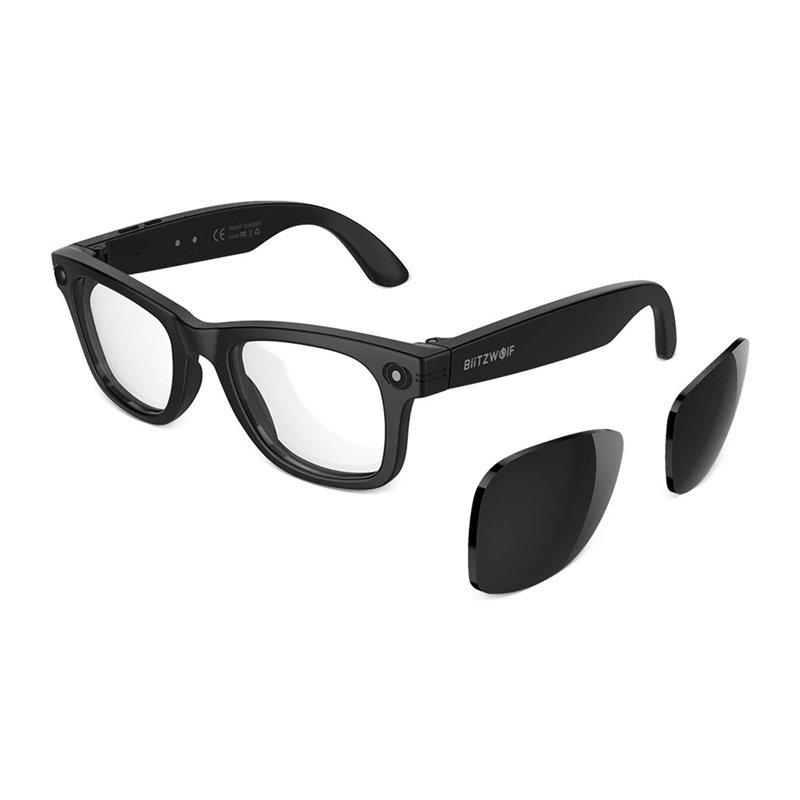 BlitzWolf BW-AG1 Pro AI išmanieji akiniai su keičiamais saulės akiniais - Image 2