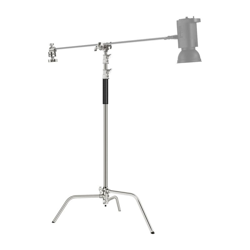 NEEWER SC320 320 cm nerūdijančio plieno C formos stovas su ištraukiama ranka - Image 2