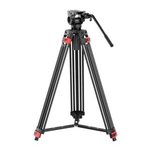 Neewer TP37 Adjustable Tripod with Fluid Head
