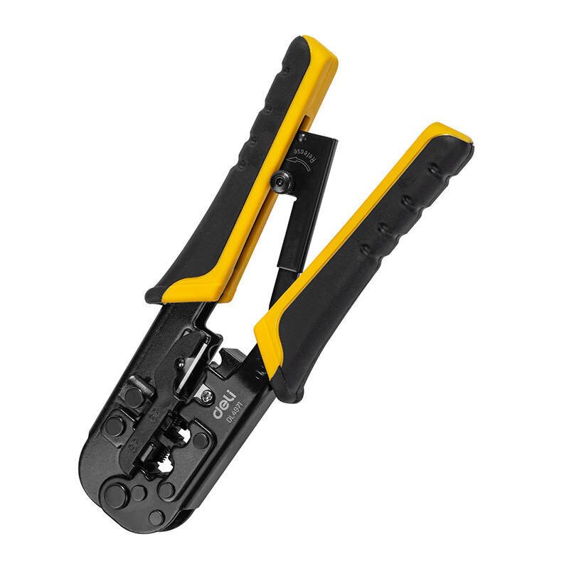 Tinklo kabelių replės Deli Tools DL4971