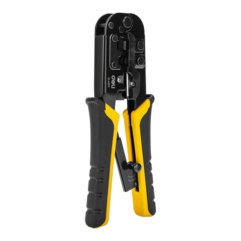 Tinklo kabelių replės Deli Tools DL4971