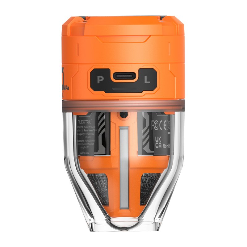Flextail Max Pump 3 nešiojama pompa – oranžinė - Image 3