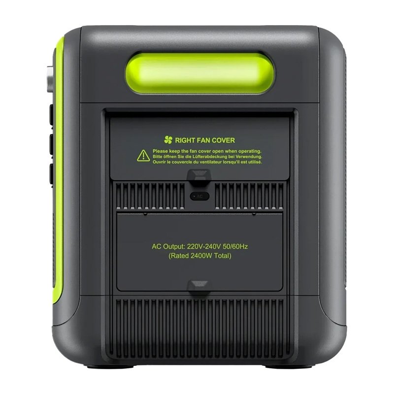 FOSSIBOT F2400 2400W nešiojama elektros stotis – žalia - Image 2