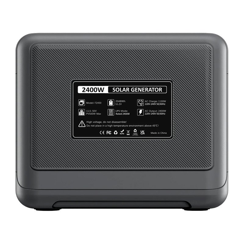 FOSSIBOT F2400 2400W nešiojama elektros stotis – žalia - Image 4