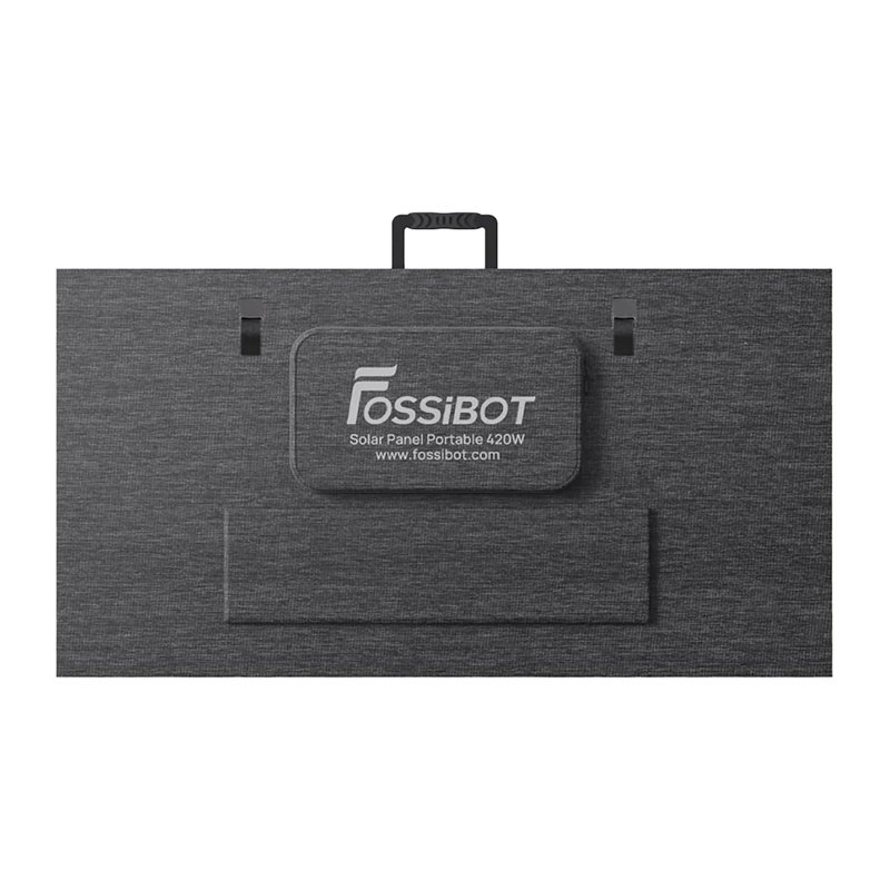 FOSSIBOT SP420 420 W saulės baterija (juoda) - Image 5