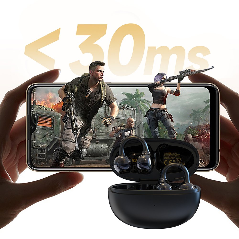 Dudao U20 TWS Bluetooth belaidės ausinės – juodos - Image 4