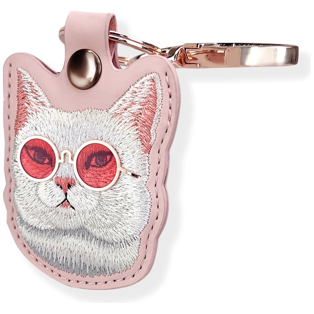 Nimmy Glasses Cool Cat dėklas sekikliui – rožinis - Image 3