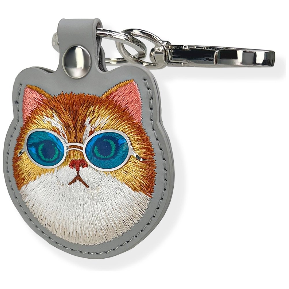 Nimmy Glasses Cool Cat dėklas sekikliui – pilkas - Image 3