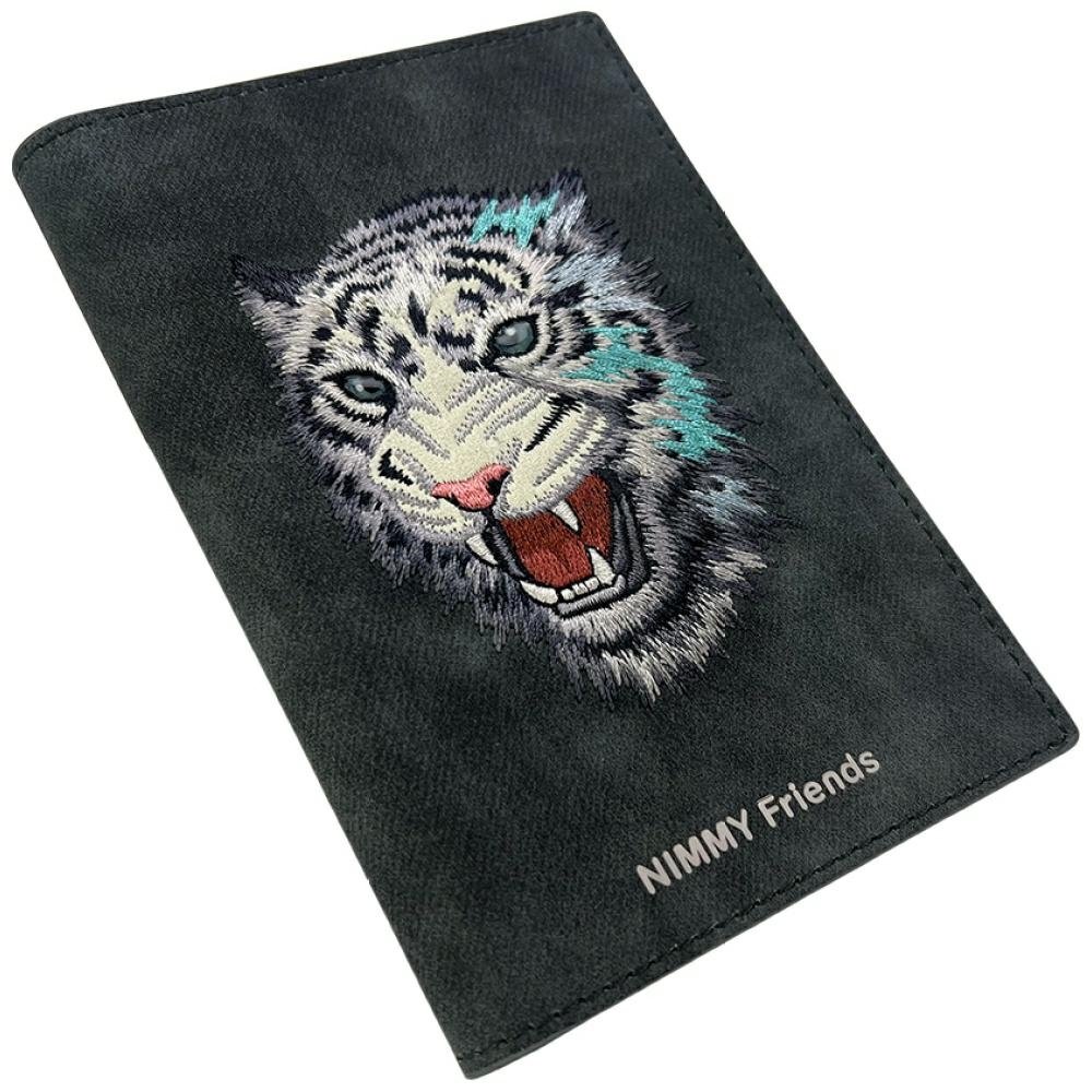 Nimmy Raptor Tiger paso ir piniginės dėklas – tamsiai pilkas - Image 5