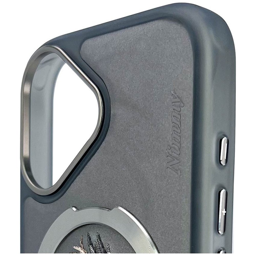 Nimmy Dragon MagSafe dėklas iPhone 16 – pilkas - Image 9