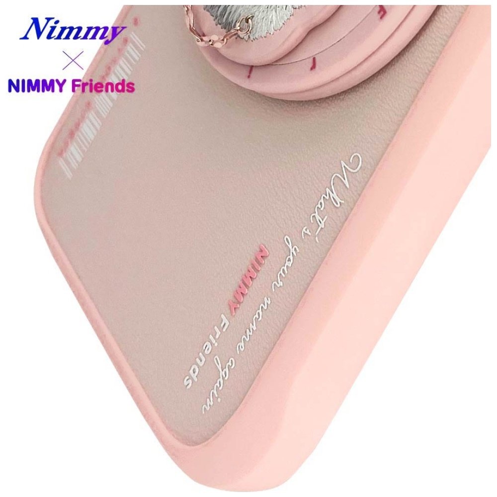 Nimmy Glasses Cool Cat MagSafe dėklas iPhone 16 – rožinis - Image 11