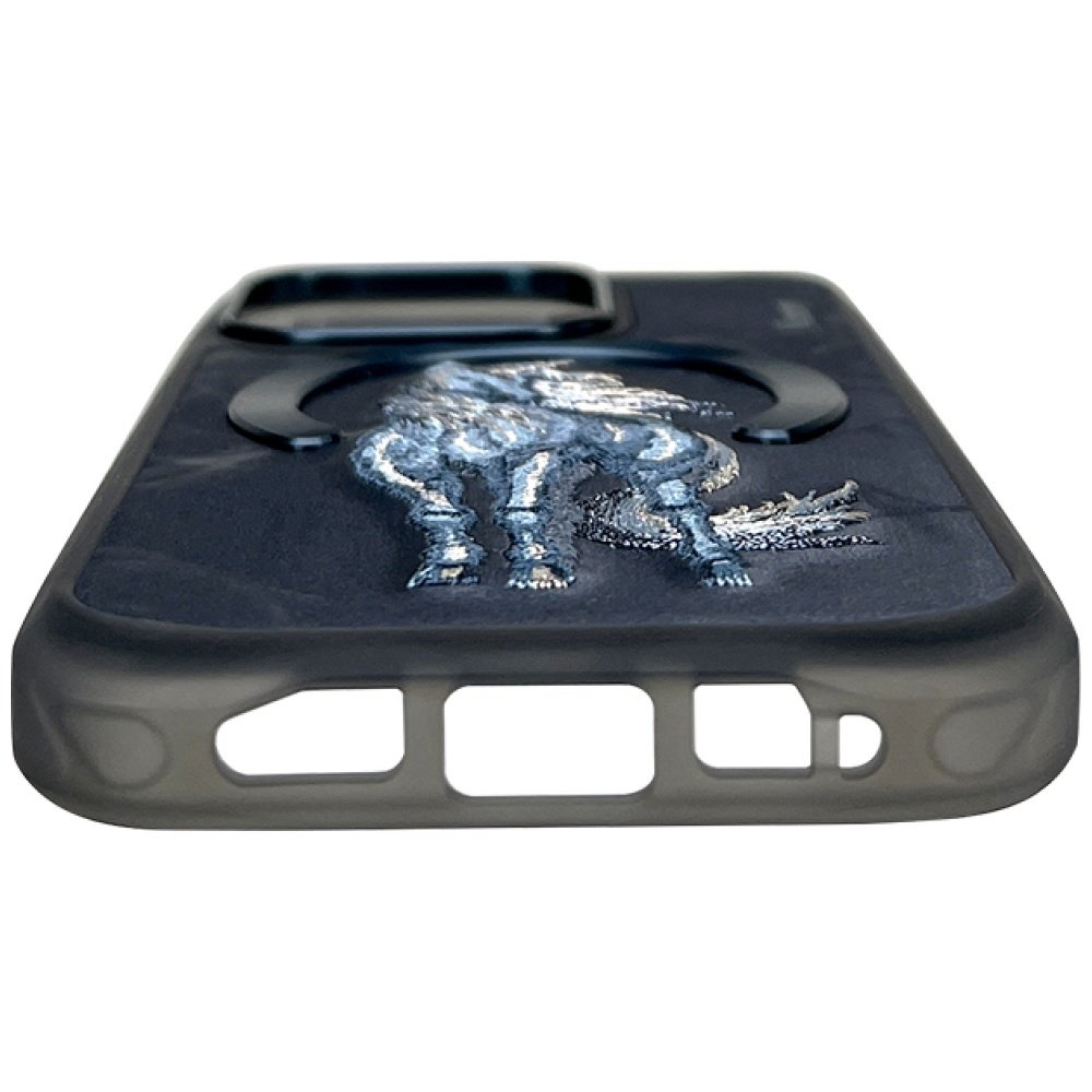 Nimmy Magnetic Fantasy Animal MagSafe dėklas iPhone 16 Pro – mėlynas - Image 4