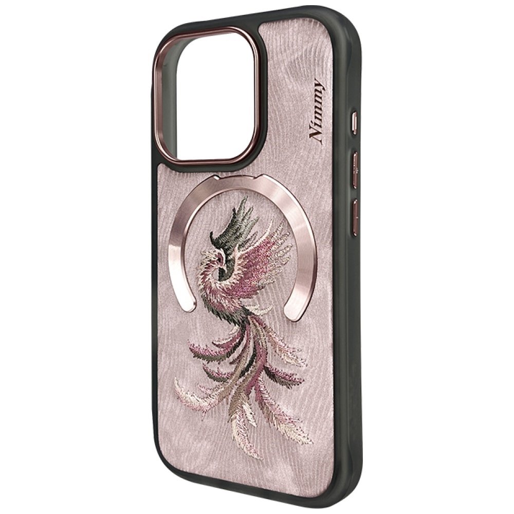 Nimmy Magnetic Fantasy Animal MagSafe dėklas iPhone 16 Pro – rožinio aukso spalvos - Image 2