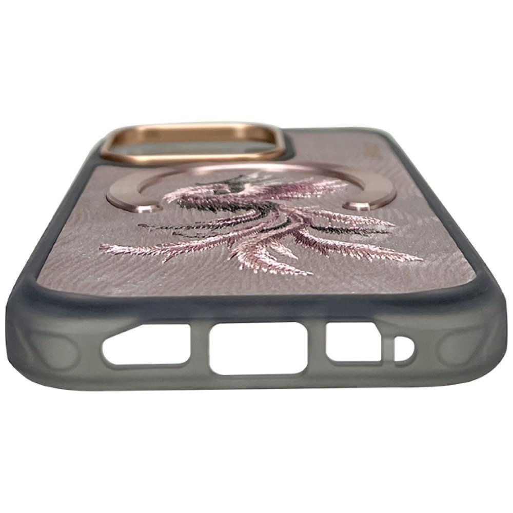 Nimmy Magnetic Fantasy Animal MagSafe dėklas iPhone 16 Pro – rožinio aukso spalvos - Image 4