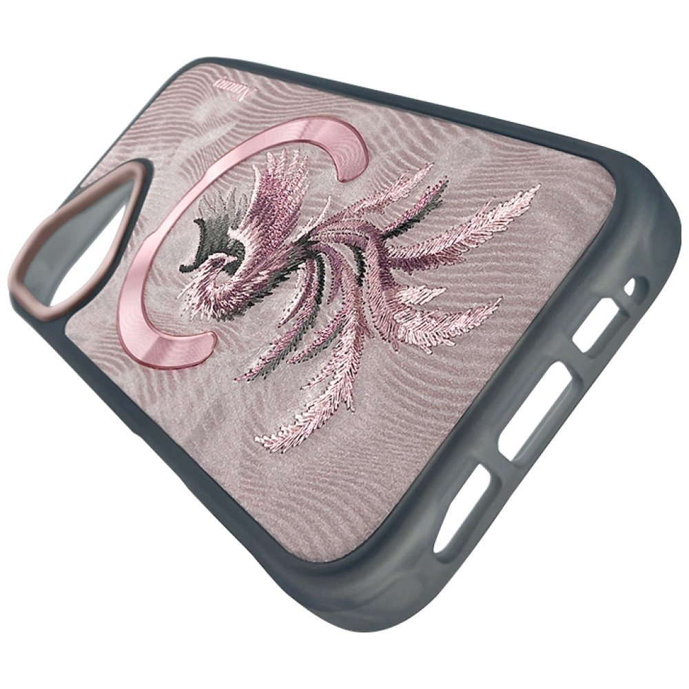 Nimmy Magnetic Fantasy Animal MagSafe dėklas iPhone 16 – rožinio aukso spalvos - Image 4