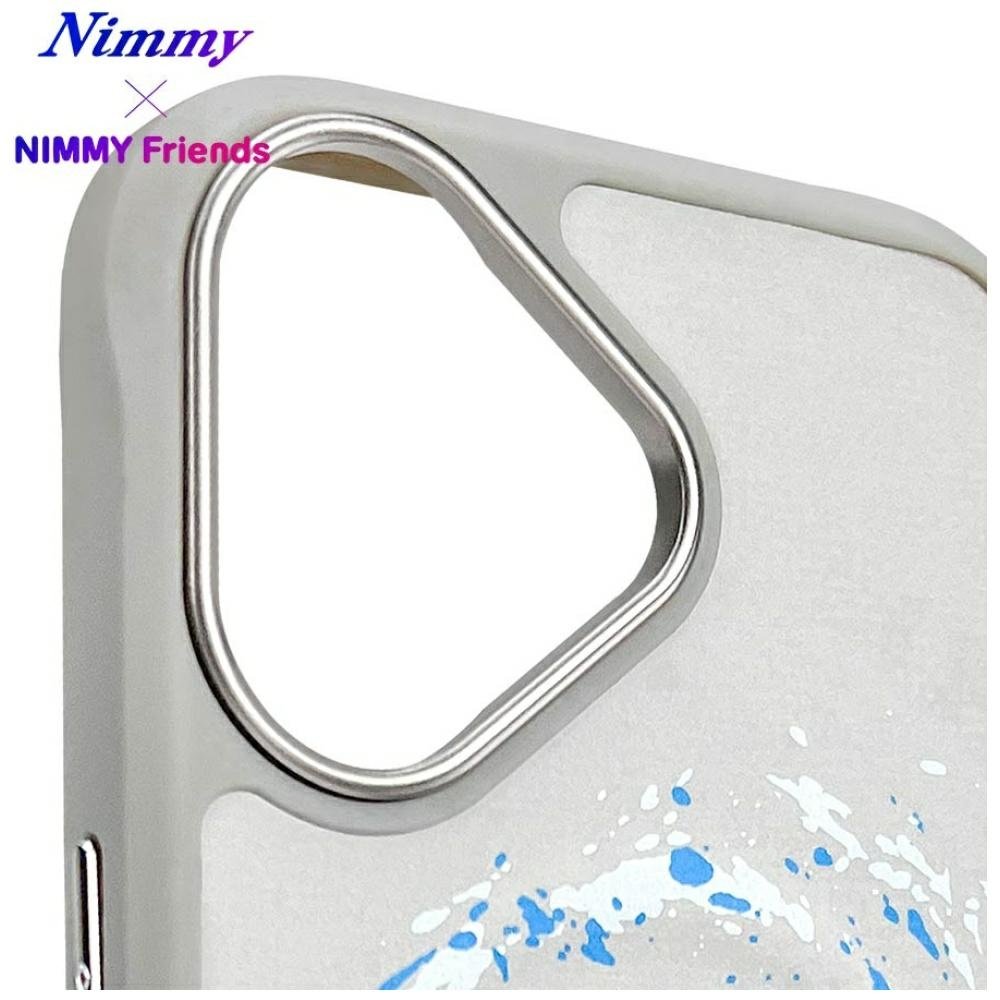 Nimmy Pantera MagSafe dėklas iPhone 16 – šviesiai pilkas - Image 10