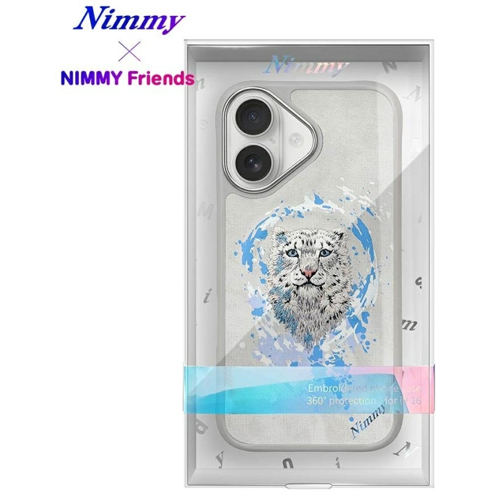Nimmy Pantera MagSafe dėklas iPhone 16 – šviesiai pilkas - Image 15