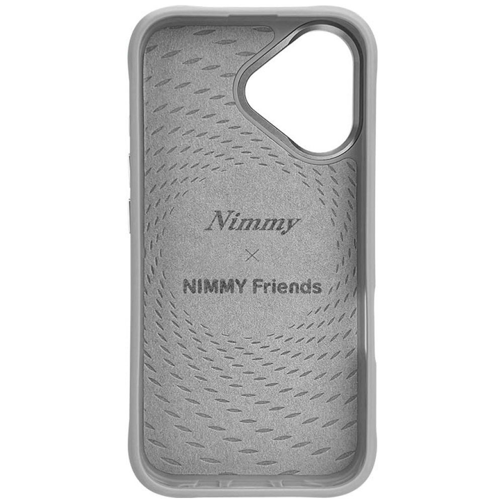 Nimmy Pantera MagSafe dėklas iPhone 16 – šviesiai pilkas - Image 3