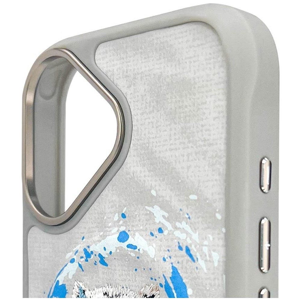 Nimmy Pantera MagSafe dėklas iPhone 16 – šviesiai pilkas - Image 9