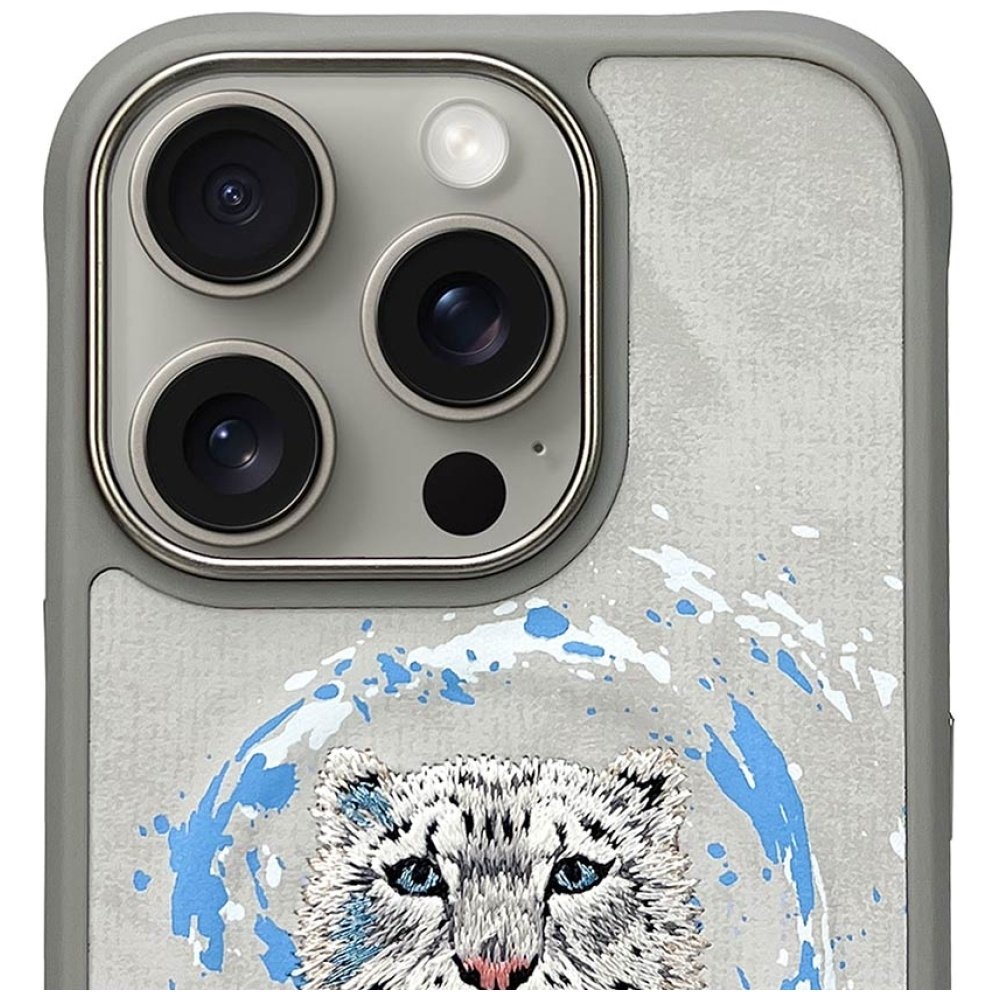 Nimmy Pantera MagSafe dėklas iPhone 16 Pro – pilkas - Image 2