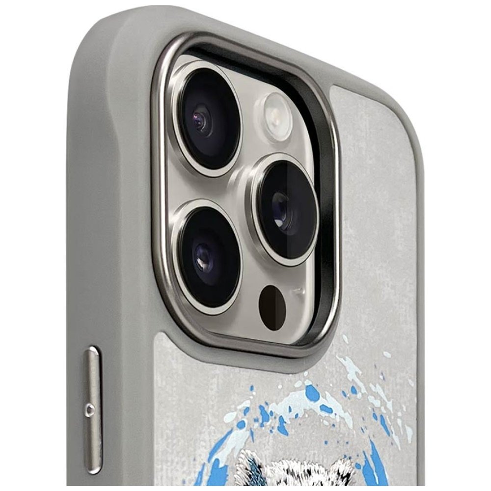 Nimmy Pantera MagSafe dėklas iPhone 16 Pro – pilkas - Image 3