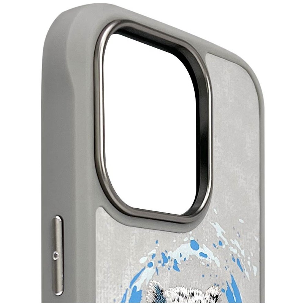 Nimmy Pantera MagSafe dėklas iPhone 16 Pro – pilkas - Image 6