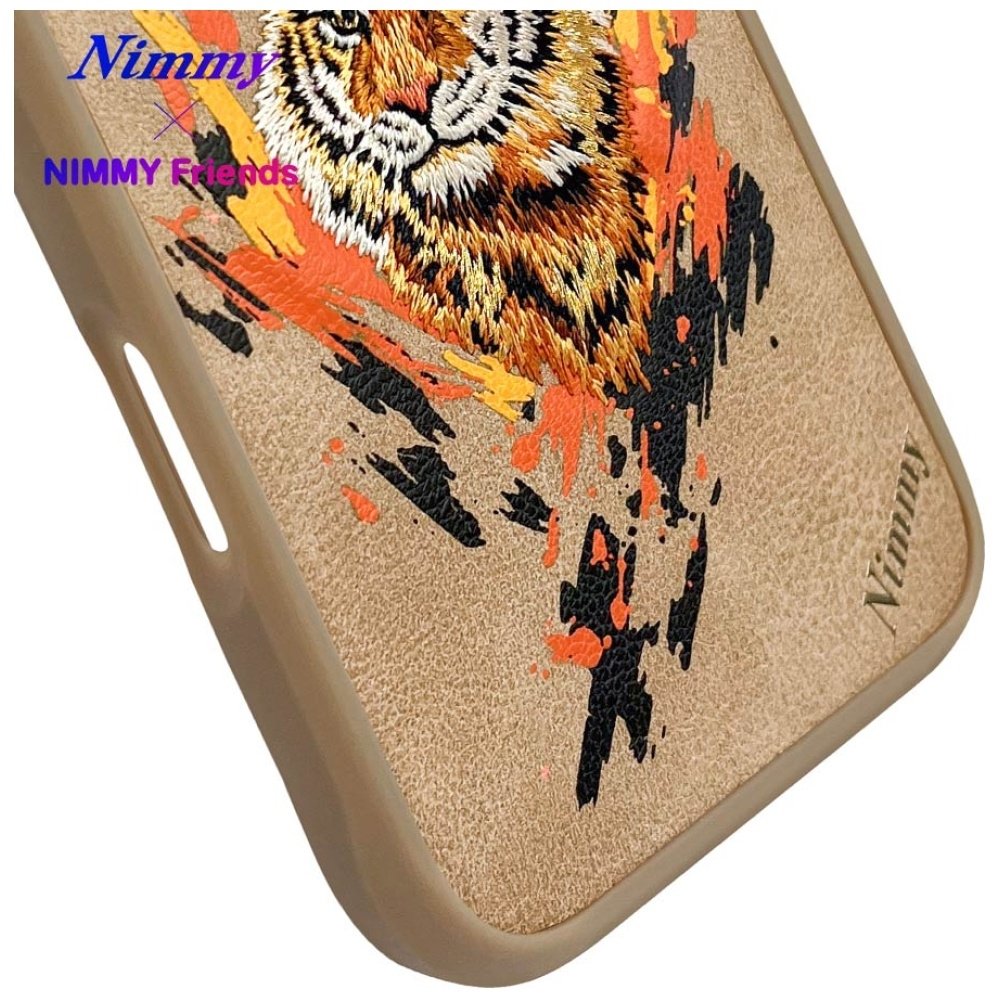 Nimmy Tiger MagSafe dėklas iPhone 16 – rudas - Image 12