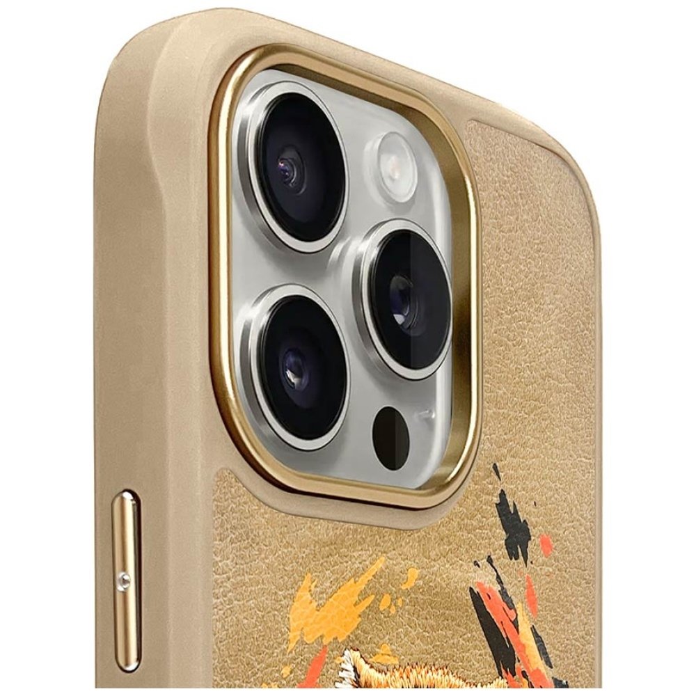 Nimmy Tiger MagSafe dėklas iPhone 16 Pro – rudas - Image 3
