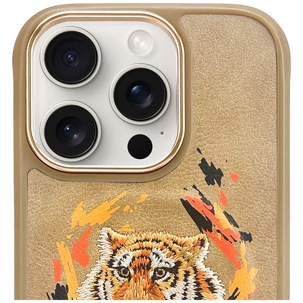 Nimmy Tiger MagSafe dėklas iPhone 16 Pro Max – rudas - Image 2