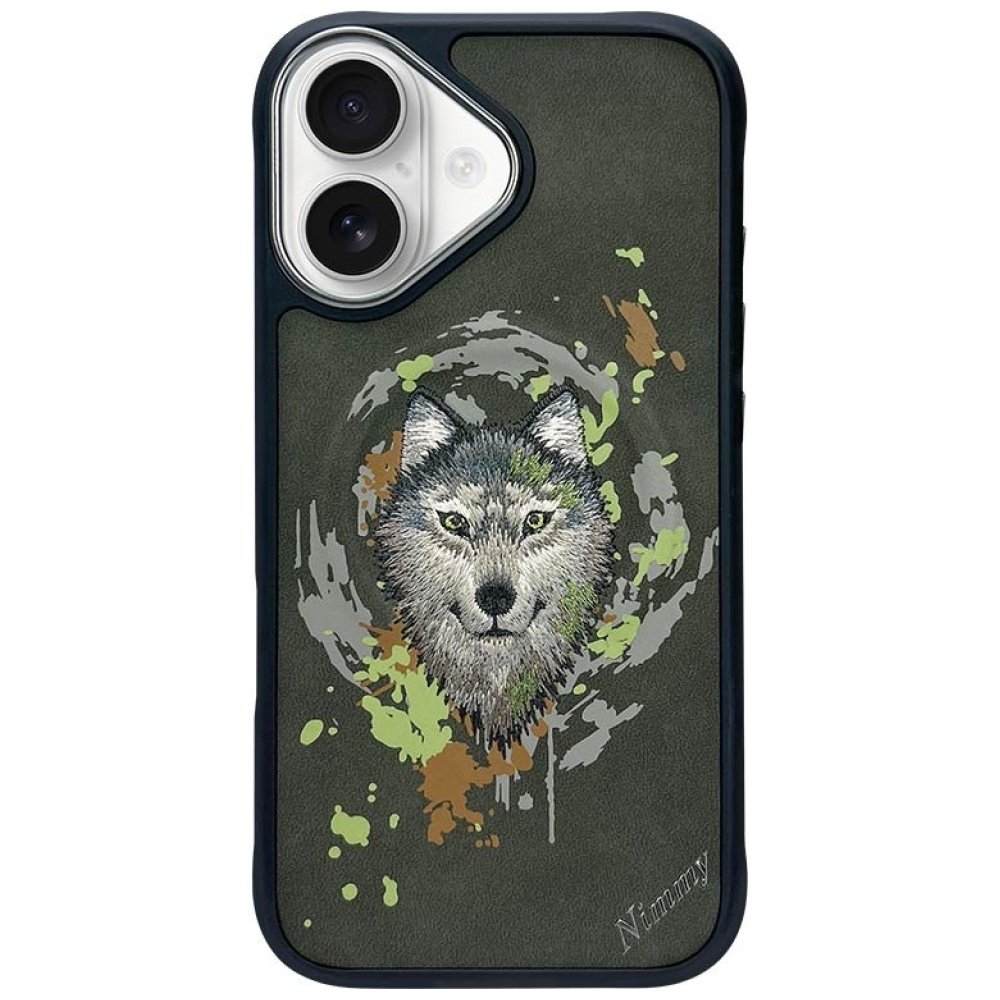 Nimmy Wilk MagSafe case for iPhone 16 - dark gray