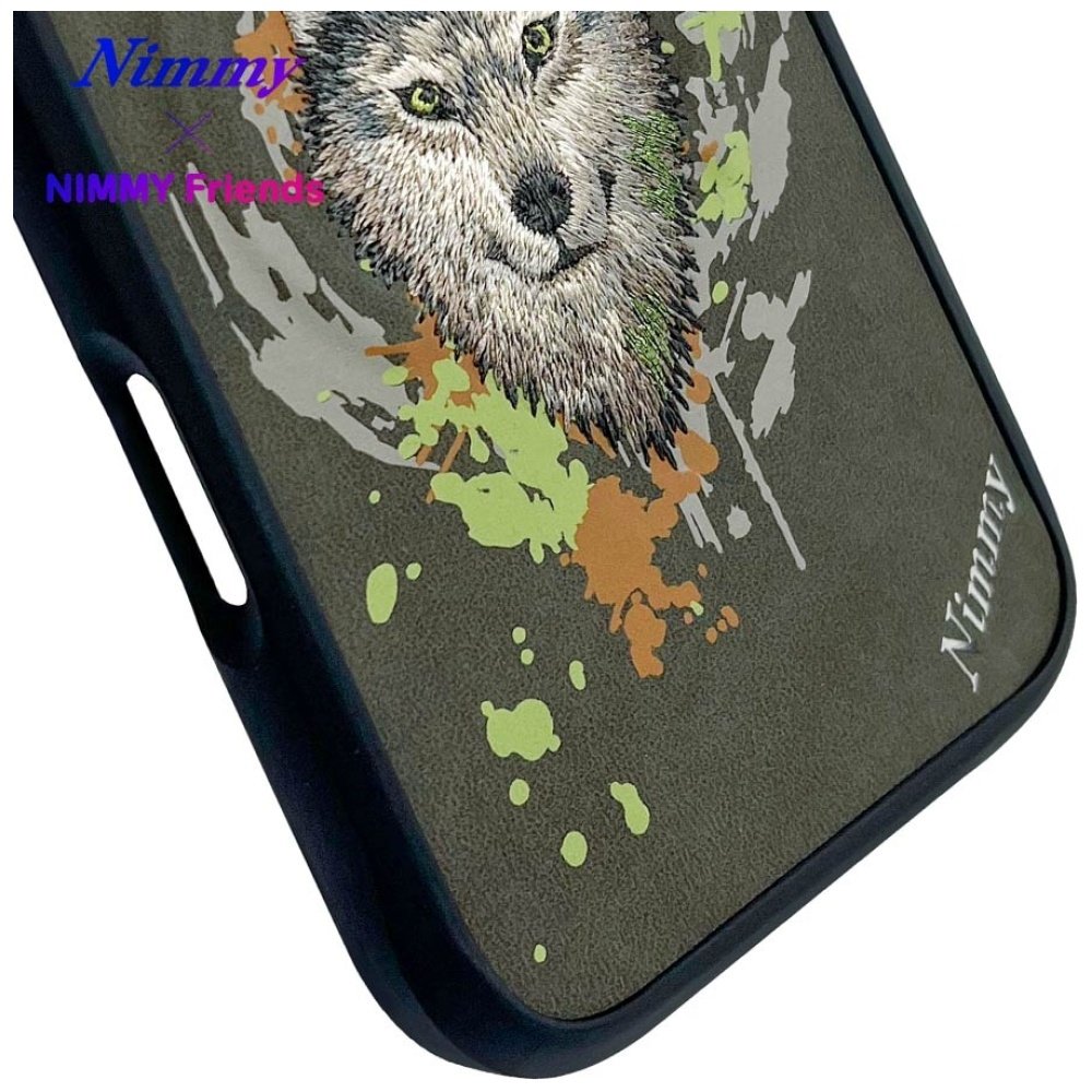 Nimmy Wolf MagSafe dėklas iPhone 16 – tamsiai pilkas - Image 12