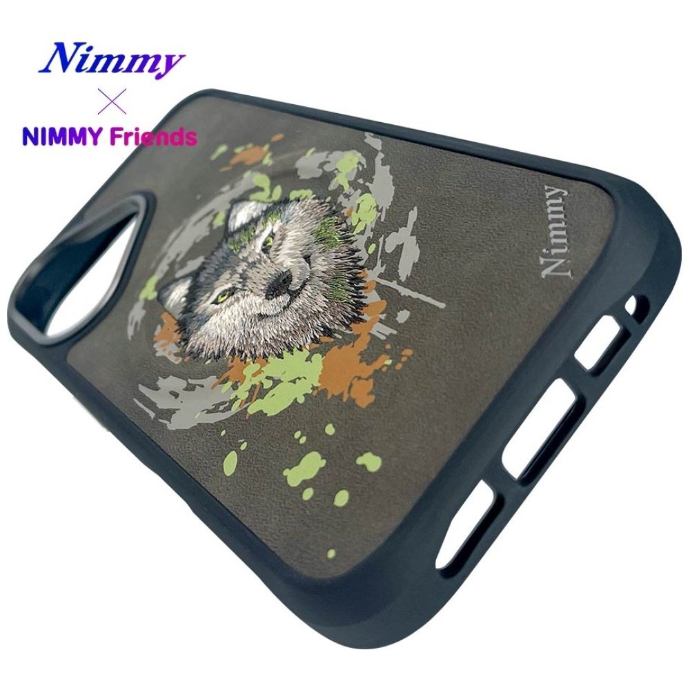 Nimmy Wolf MagSafe dėklas iPhone 16 – tamsiai pilkas - Image 13