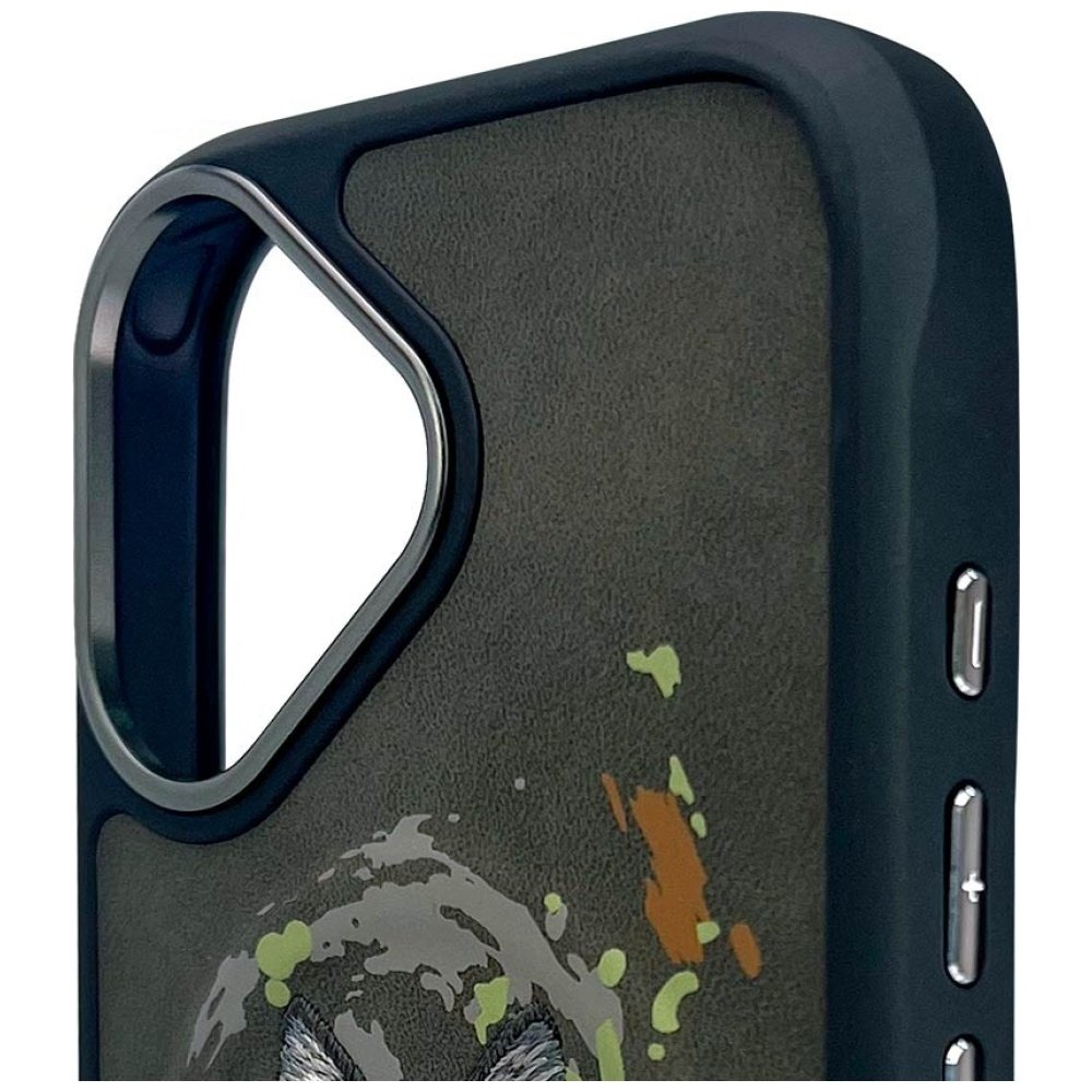 Nimmy Wolf MagSafe dėklas iPhone 16 – tamsiai pilkas - Image 9