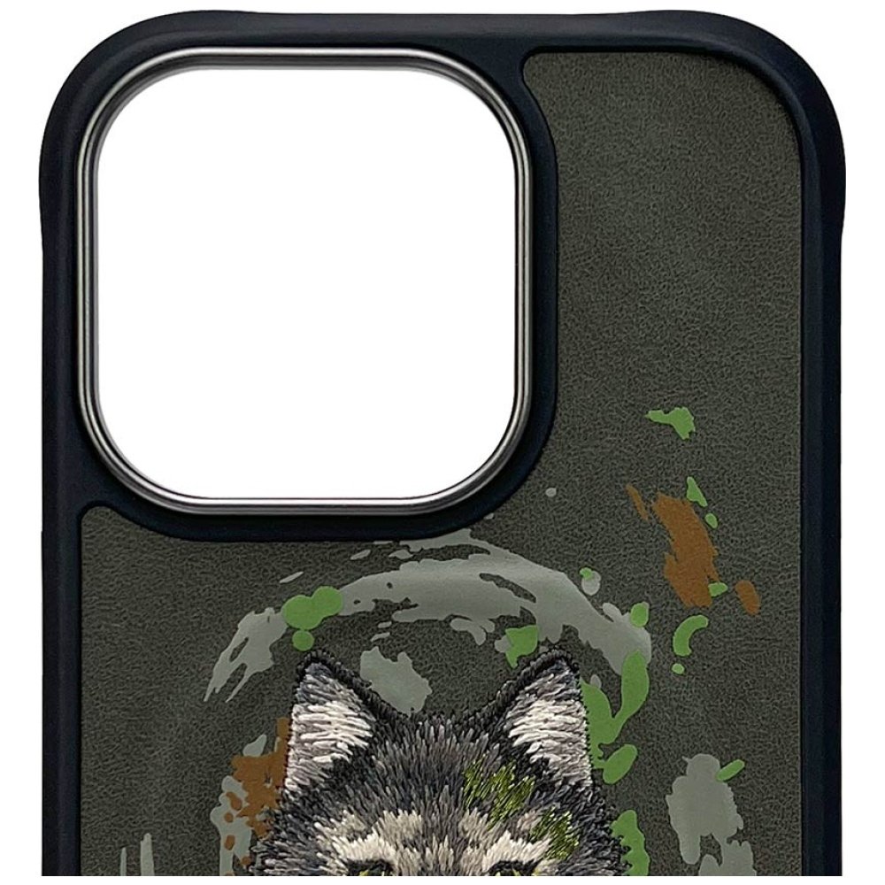 Nimmy Wolf MagSafe dėklas iPhone 16 Pro Max – pilkas - Image 5