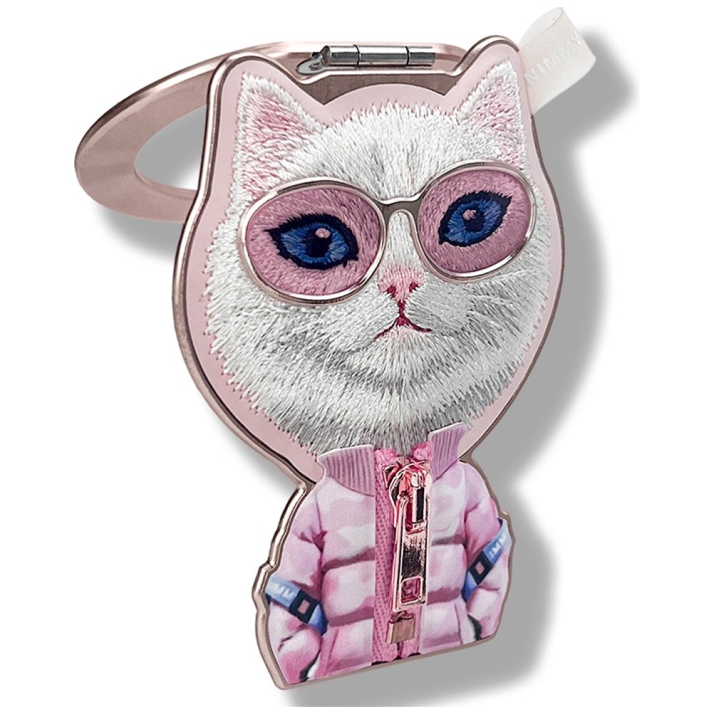 Nimmy Cool&Cute 2.0 Cat magnetinis pakabukas – rožinis - Image 3