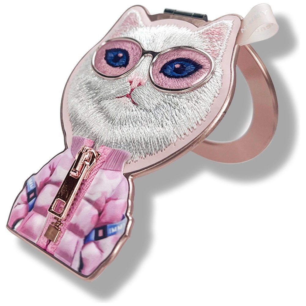 Nimmy Cool&Cute 2.0 Cat magnetinis pakabukas – rožinis - Image 4